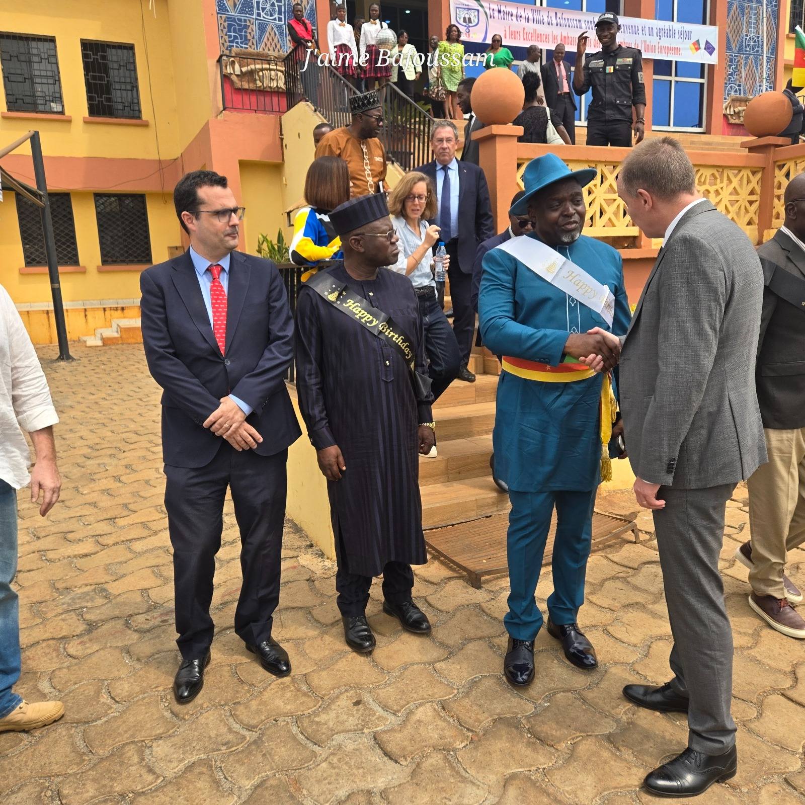 La Ville de Bafoussam accueille les Ambassadeurs de l’Union européenne