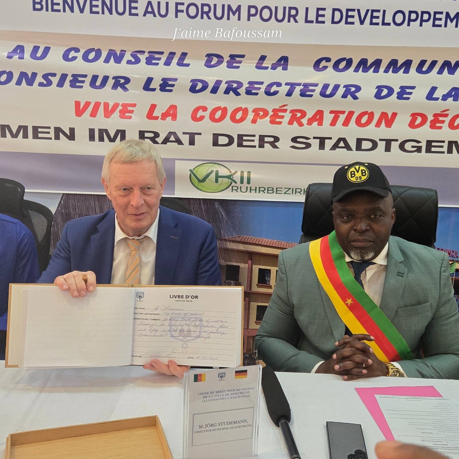 Renforcement des liens entre Bafoussam et Dortmund : une visite fructueuse du Directeur de la ville allemande