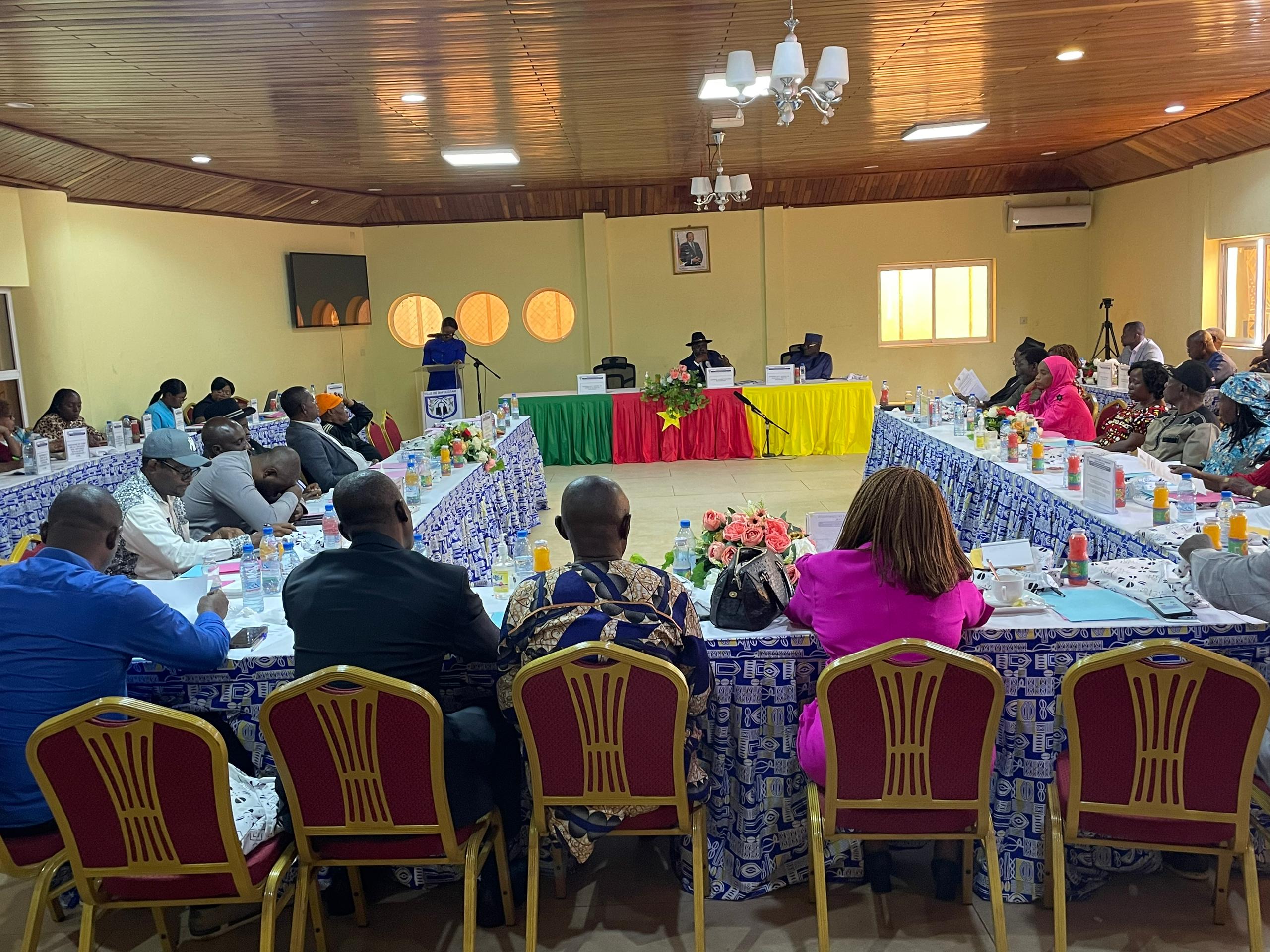 OUVERTURE DE LA DOUBLE SESSION DU CONSEIL DE LA COMMUNAUTE URBAINE DE BAFOUSSAM