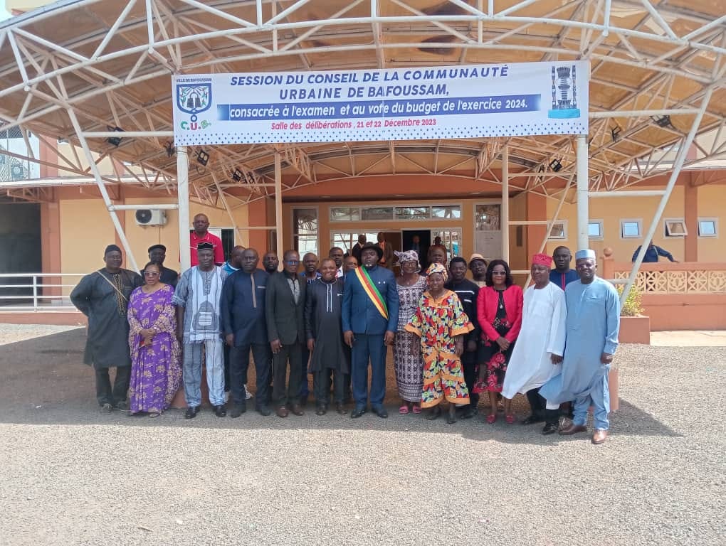 Budget 2024 : Session du Conseil de la Communauté Urbaine de Bafoussam