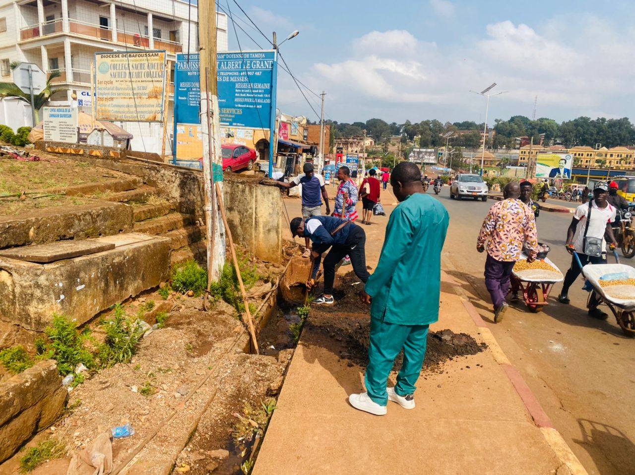 Bafoussam en action continue : une ville qui s’embellit chaque jour